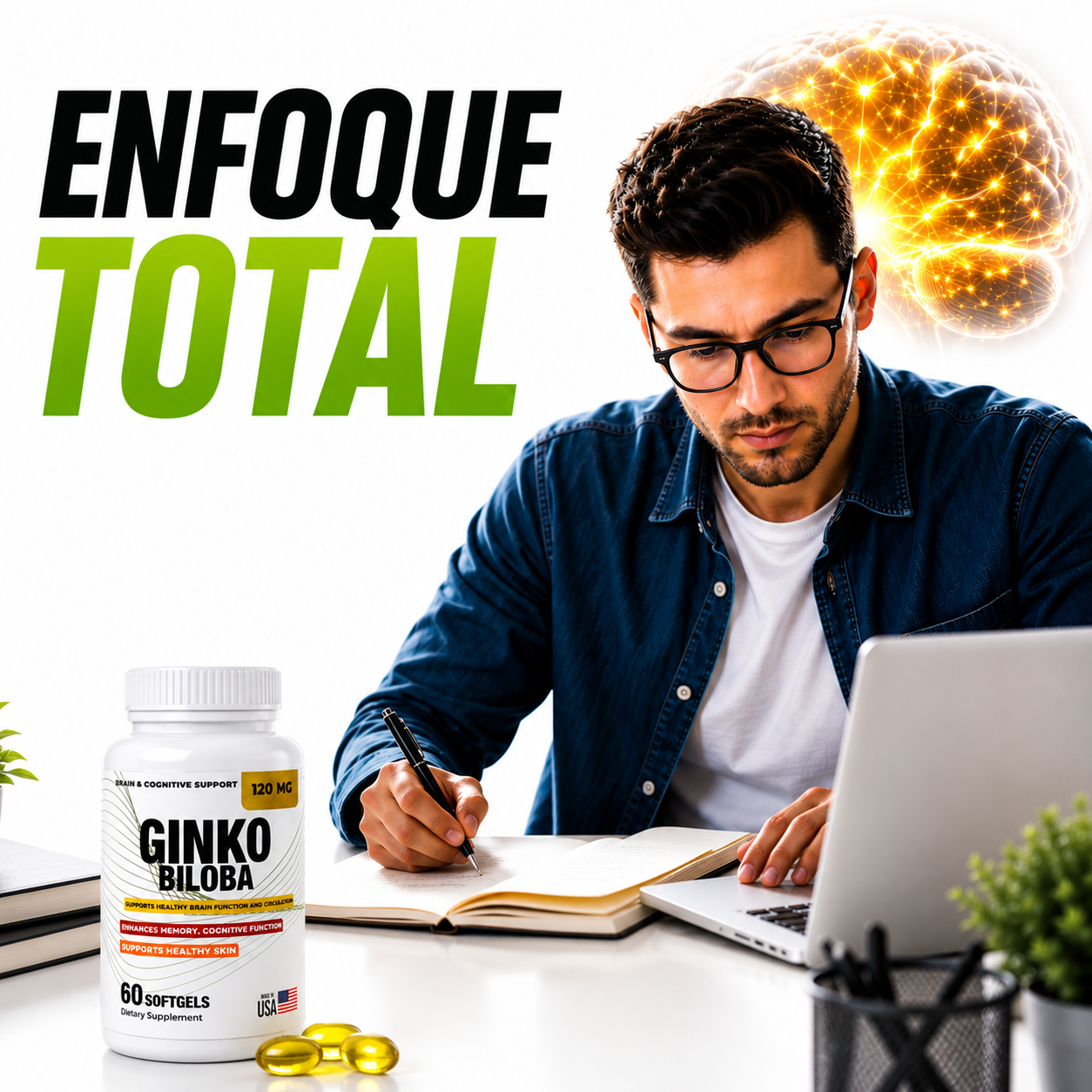 GINKGO BILOBA🧠 ACTIVA TU CEREBRO HOY!!!      🔥 PAGA 2 Y LLEVA 3